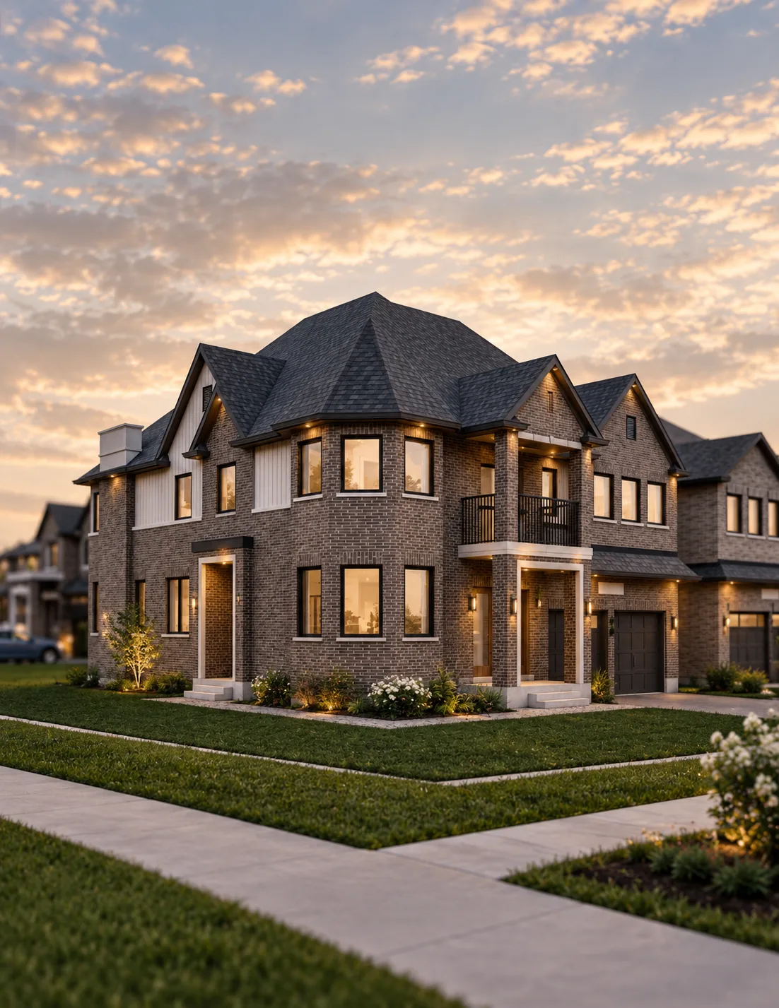 Apex two-storey exterior at West Grey Meadows