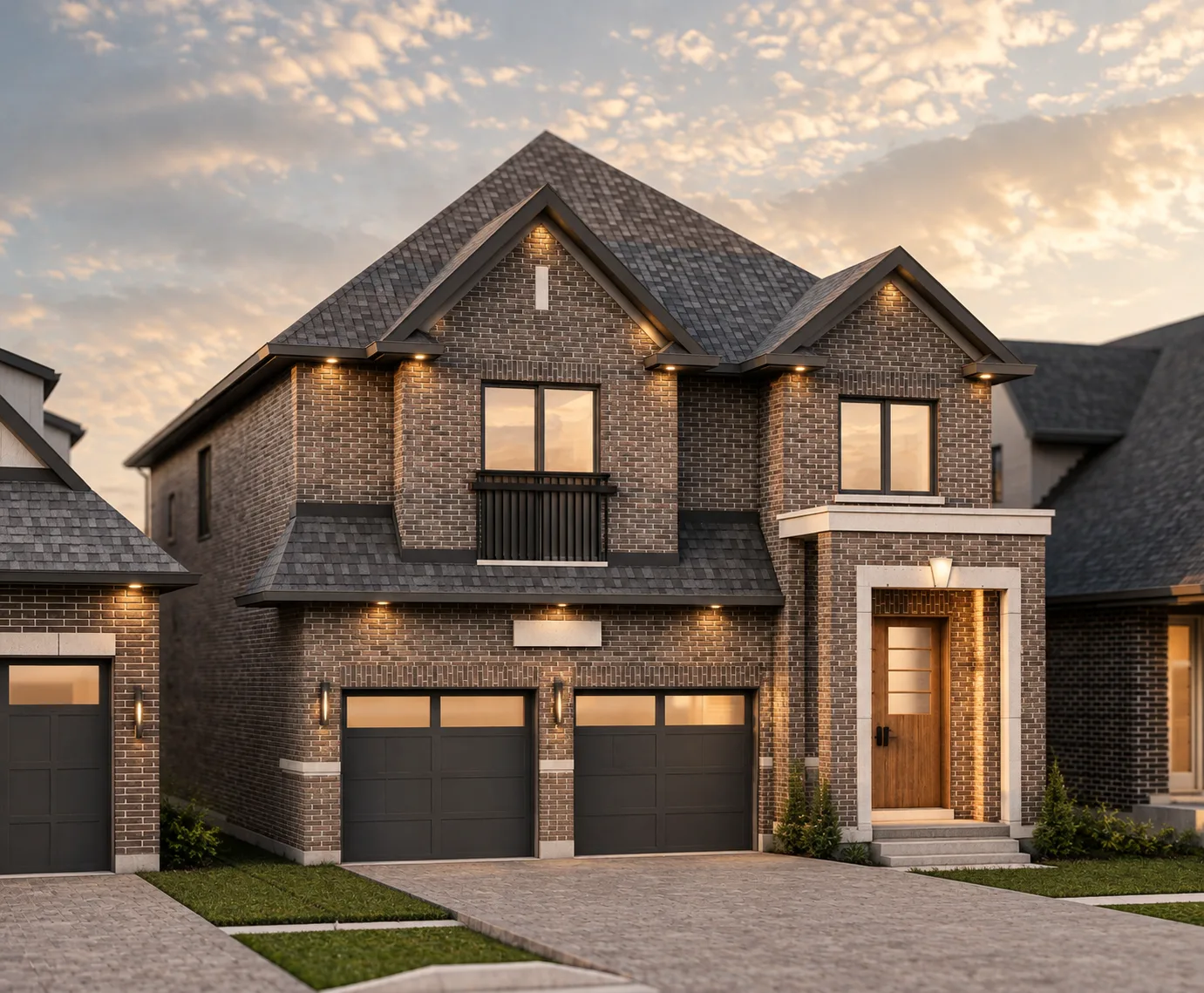 Highland two-storey exterior at West Grey Meadows