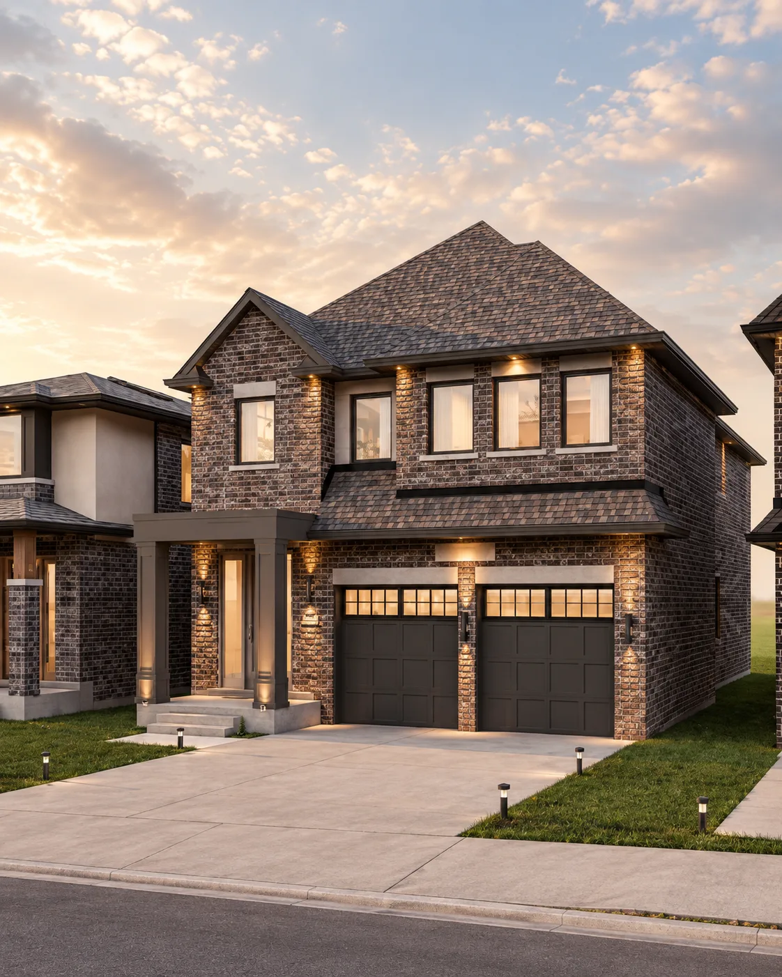 Saugeen two-storey exterior at West Grey Meadows